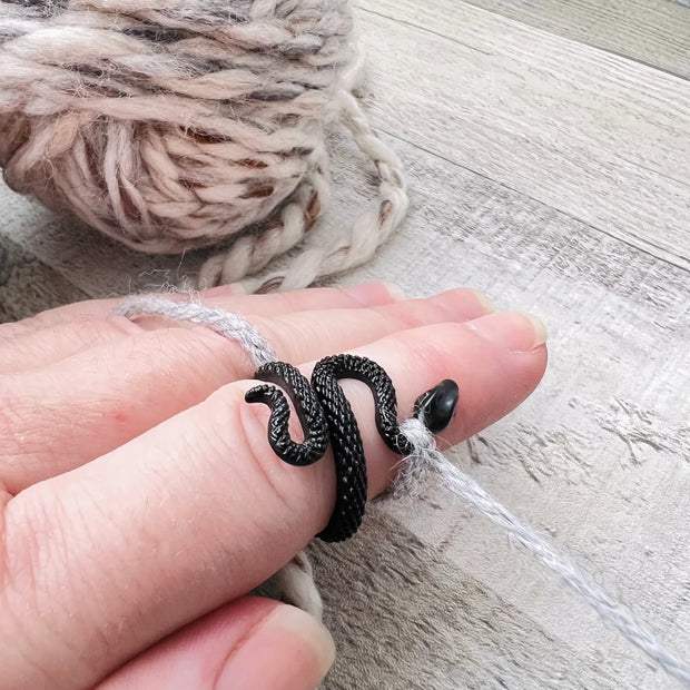 Black Snake Tension Ring